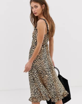 faithfull leopard dress