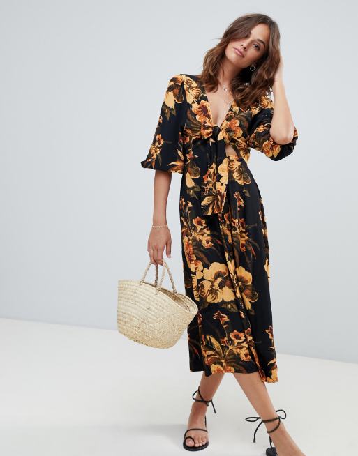 Faithfull Oliviera Midi Dress