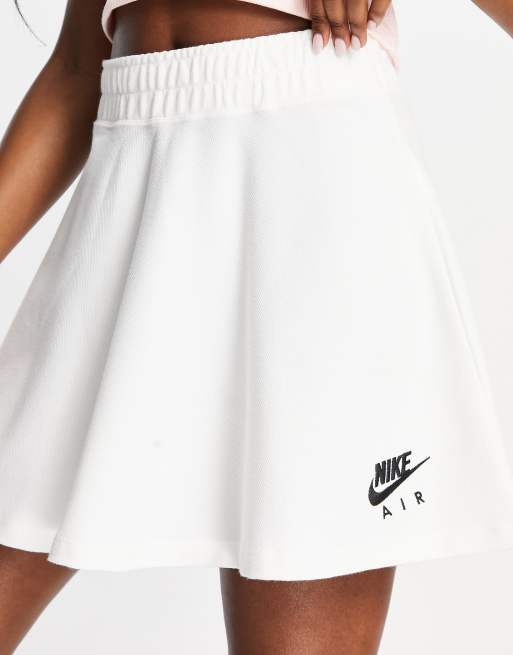 Falda blanca de piqu de Nike Air ASOS