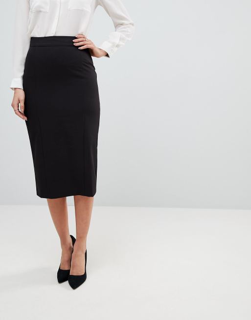 Falda de tubo de talle alto Mix & Match de ASOS DESIGN Tall, 4 de 4