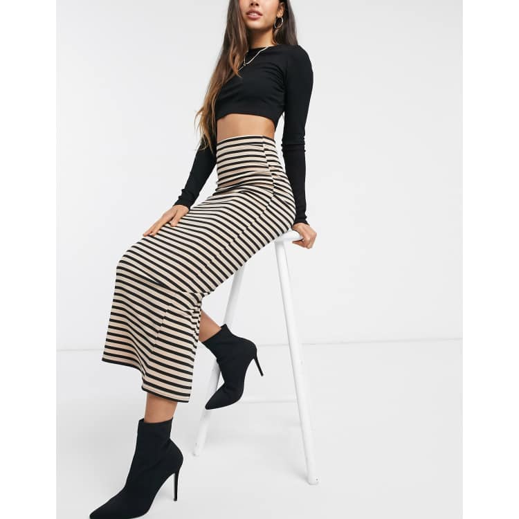 larga rayas en y negro de ASOS DESIGN | ASOS