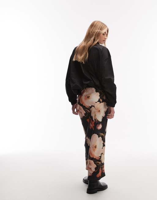 Falda larga de corte al bies con estampado floral de ASOS DESIGN, 5 de 5