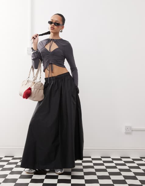 Falda negra Premium Essentials de adidas Originals - view 1