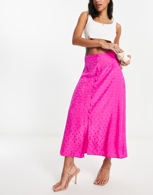 Falda rosa abotonada Peppa de Nobody's Child