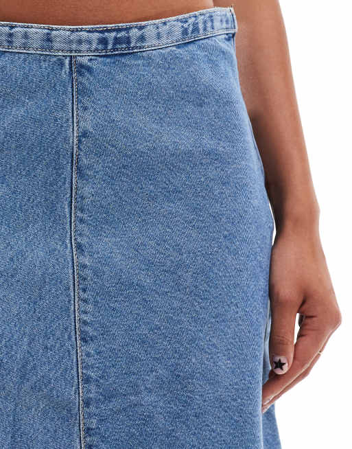 Falda vaquera midi azul ensueño de Cotton On, 5 de 5