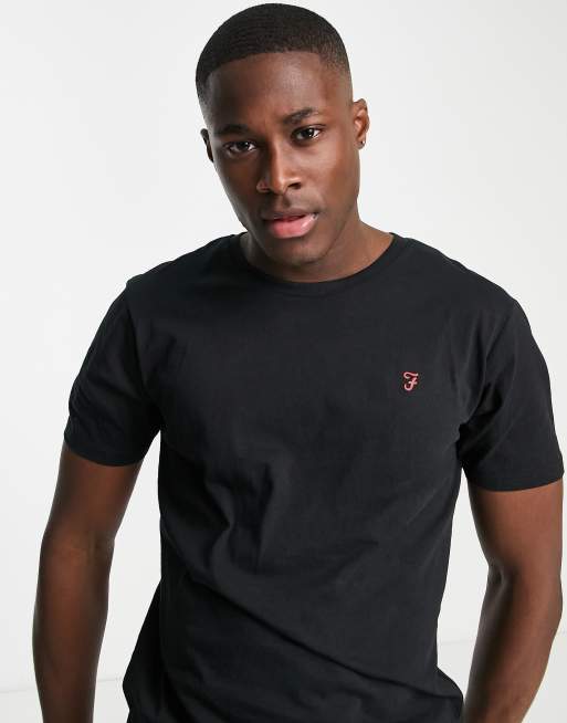 Farah 2 pack lounge t shirt in black ASOS