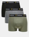 [Farah] Farah 3 pack Karlos boxers in multi S MULTI