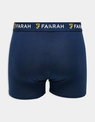 Farah 3 Pack Keddon Boxers