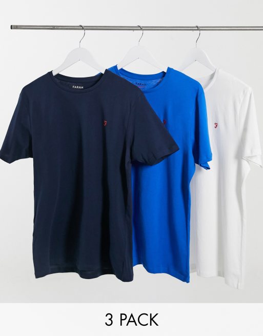 Farah 3 pack lounge tee