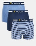 [Farah] Farah 3 pack Rexxo boxers in multi S MULTI
