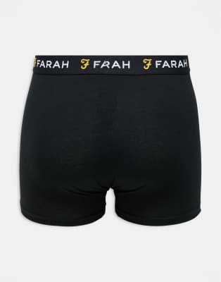 Farah 3 Pack Sweeney Boxers
