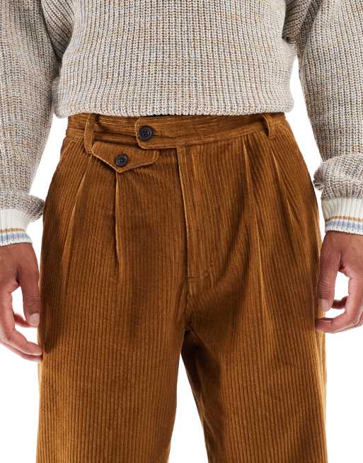 Farah adam archive twill pants in light brown , 4 of 5