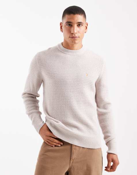 Farah allerton jumper in cream - view 1