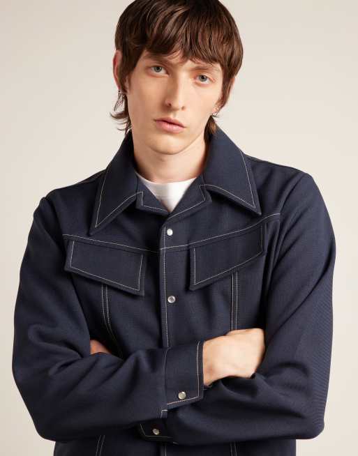 Farah Archive collection pendale denim jacket in dark indigo | ASOS