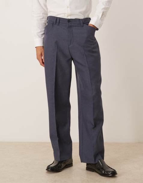 Farah Archive twill trousers in indigo