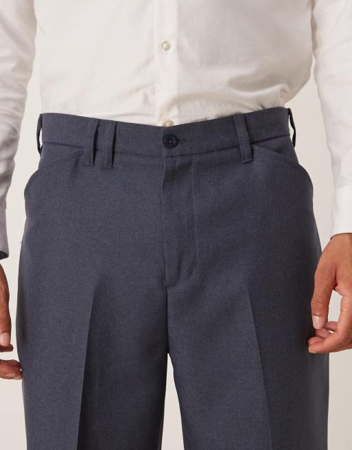 Farah Archive twill trousers in indigo, 4 of 5