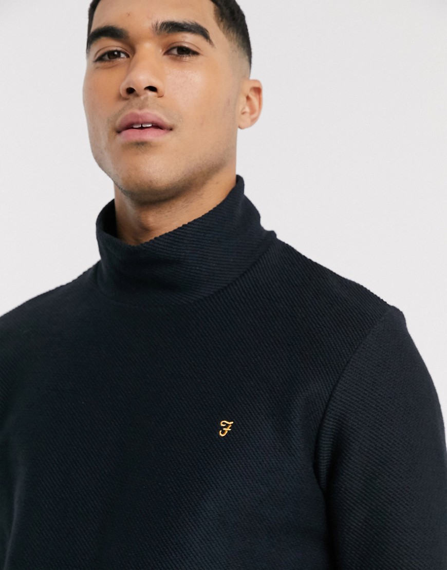 Farah - Avondale - Sweatshirt in zwart