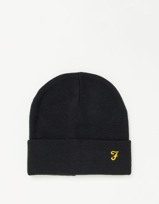 Farah beanie in black