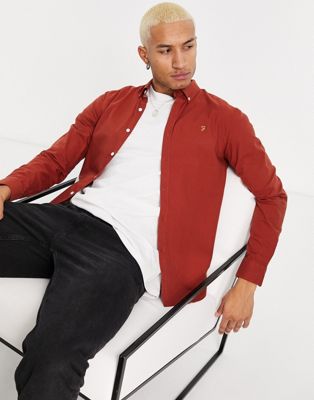 Chemises Farah - Brewer - Chemise à manches longues - Rouge