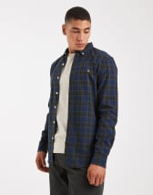 Fred Perry - Surchemise à carreaux - Vert