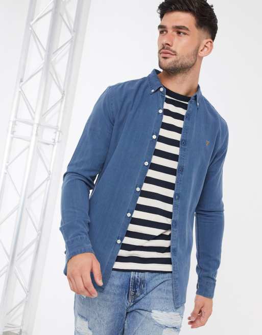 Farah jeans hot sale shirt