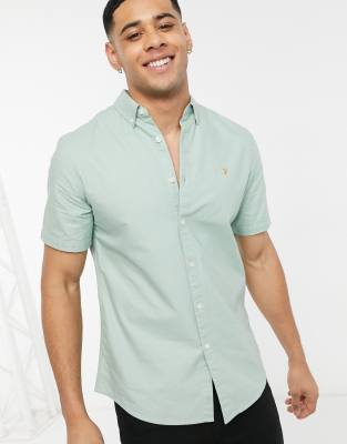 farah brewer short sleeve shirt