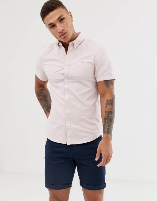 farah oxford shirt slim fit