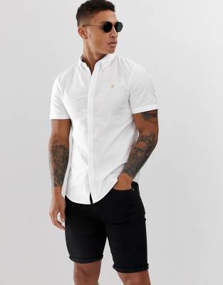 farah brewer short sleeve shirt