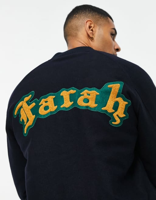 Farah – Bridger – Bomberjacke in Marineblau, 4 von 4