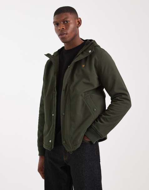 Farah – Brydon – Ciemnozielona kurtka softshell - view 1