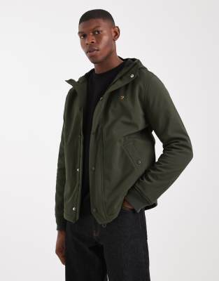 Farah Farah brydon softshell jacket in dark green