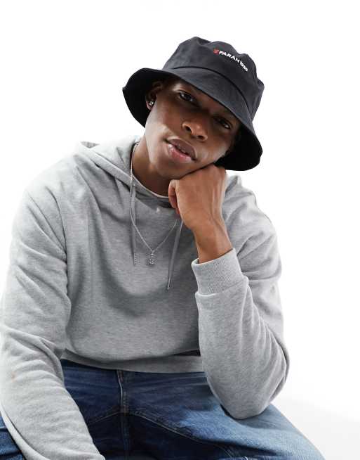 Asos black best sale bucket hat