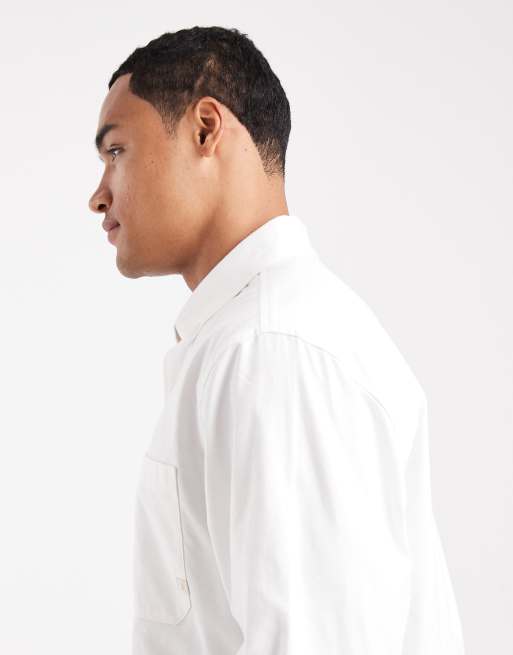 Farah - Callier - Camicia bianca a maniche lunghe , 4 di 5