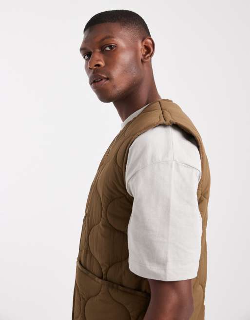 Farah - Cambell - Brun polstret vest , 4 af 5