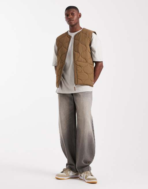 Farah - Cambell - Gilet imbottito marrone , 2 di 5