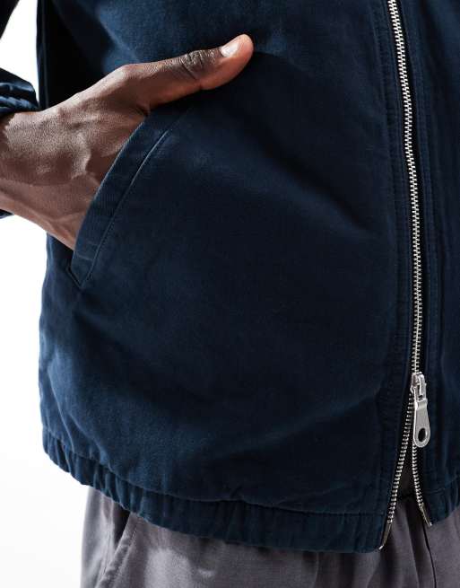 Farah harrington jacket navy outlet