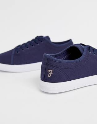 farah canvas plimsolls