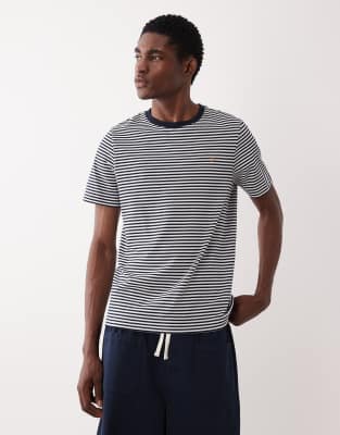 Farah Castle Short Sleeve Logo T-shirt In Gray