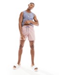 Farah Colbert swim shorts in pink