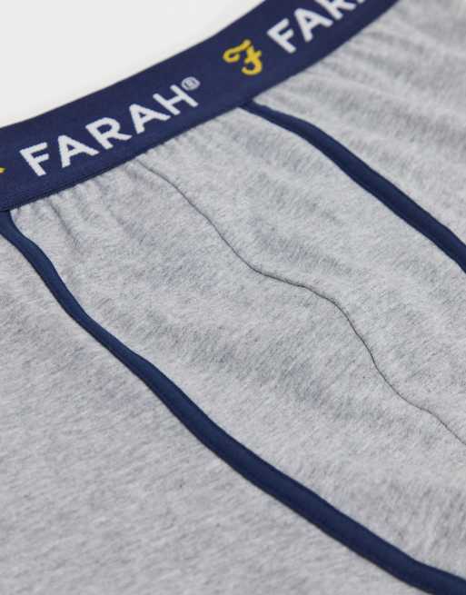 Farah Aveleer Boxer Uomo Misura Confezione 3 (L, Confezione Da 3 - Foto 9