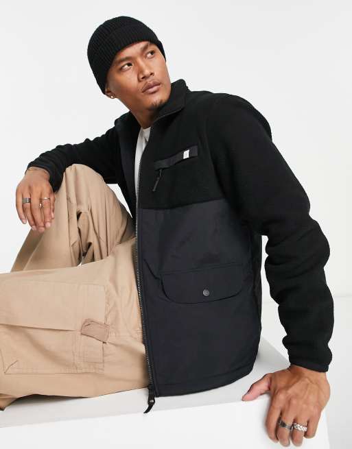 Farah - Courchevel - Fleece met rits in zwart