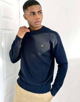farah crew neck jumper