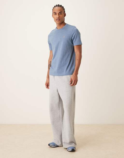 Farah – Danny – Blå t-shirt i regular fit med korta ärmar och logga, 2 av 5