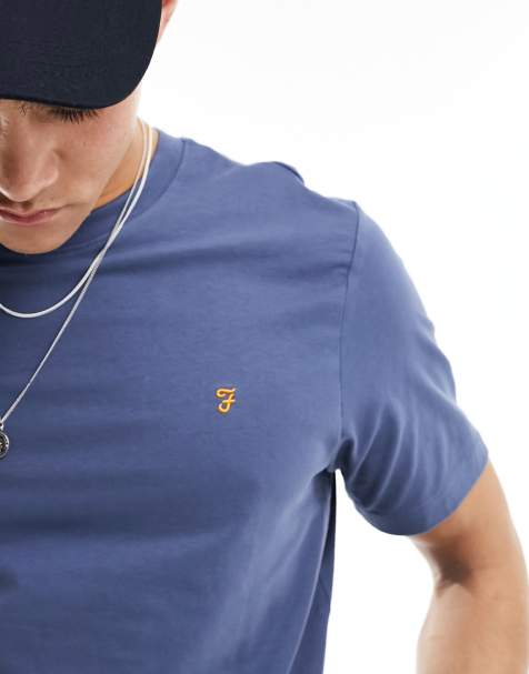 Farah – Danny – Blå t-shirt - view 1