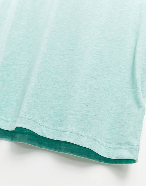 Farah Danny cotton t-shirt in turquoise