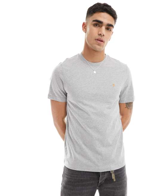 Farah – Danny – Grå t-shirt i regular fit