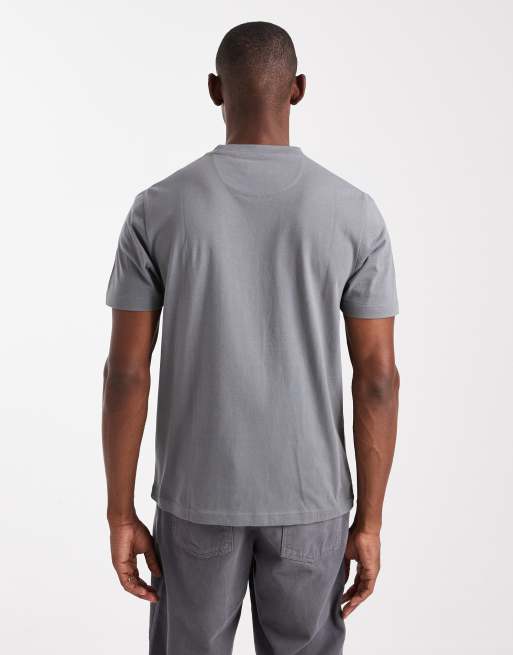 Farah - Danny - Kortærmet grå T-shirt i regular fit , 3 af 5