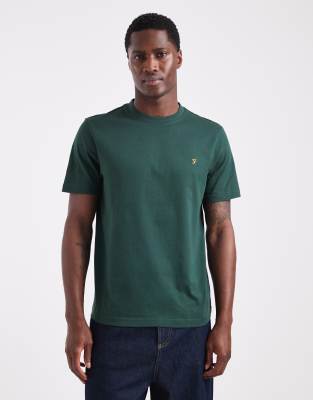 Farah Danny Regular Fit T-shirt In Green