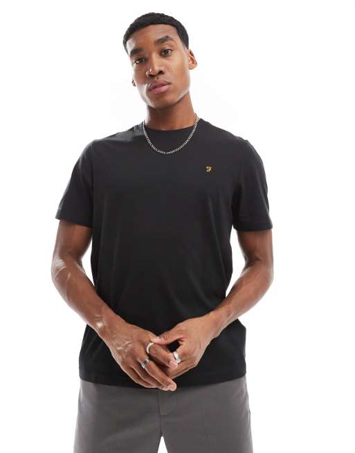 Farah - Danny - Sort T-shirt