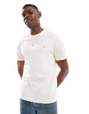 Farah Farah Danny t-shirt in beige - BEIGE-Neutral